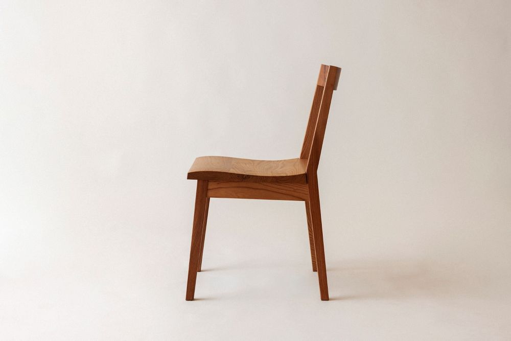 Chaises - #178 Chaise / assise ondulée - BEFORE VINTAGE FURNITURE