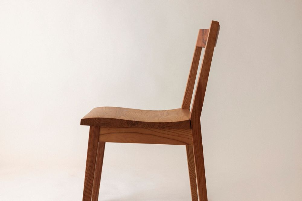 Chaises - #178 Chaise / assise ondulée - BEFORE VINTAGE FURNITURE