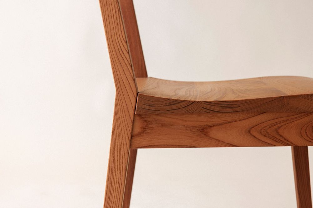 Chaises - #178 Chaise / assise ondulée - BEFORE VINTAGE FURNITURE
