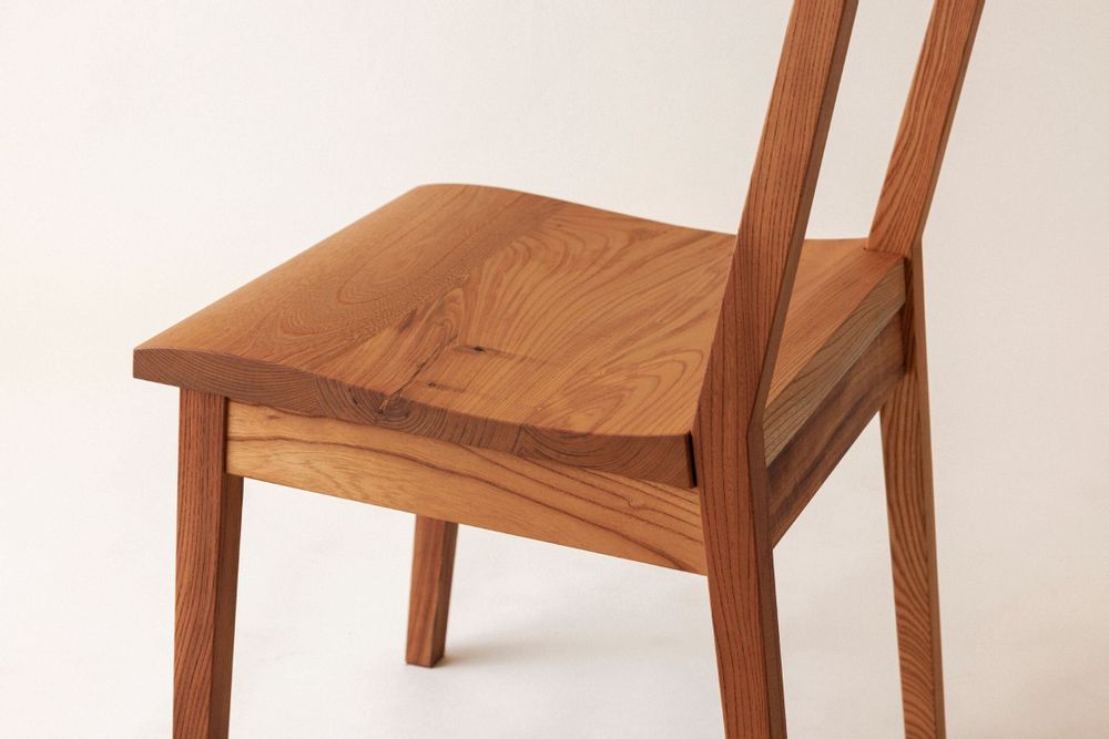 Chaises - #178 Chaise / assise ondulée - BEFORE VINTAGE FURNITURE