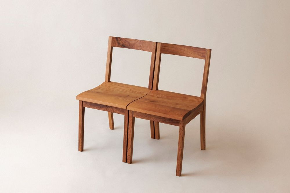 Chaises - #178 Chaise / assise ondulée - BEFORE VINTAGE FURNITURE
