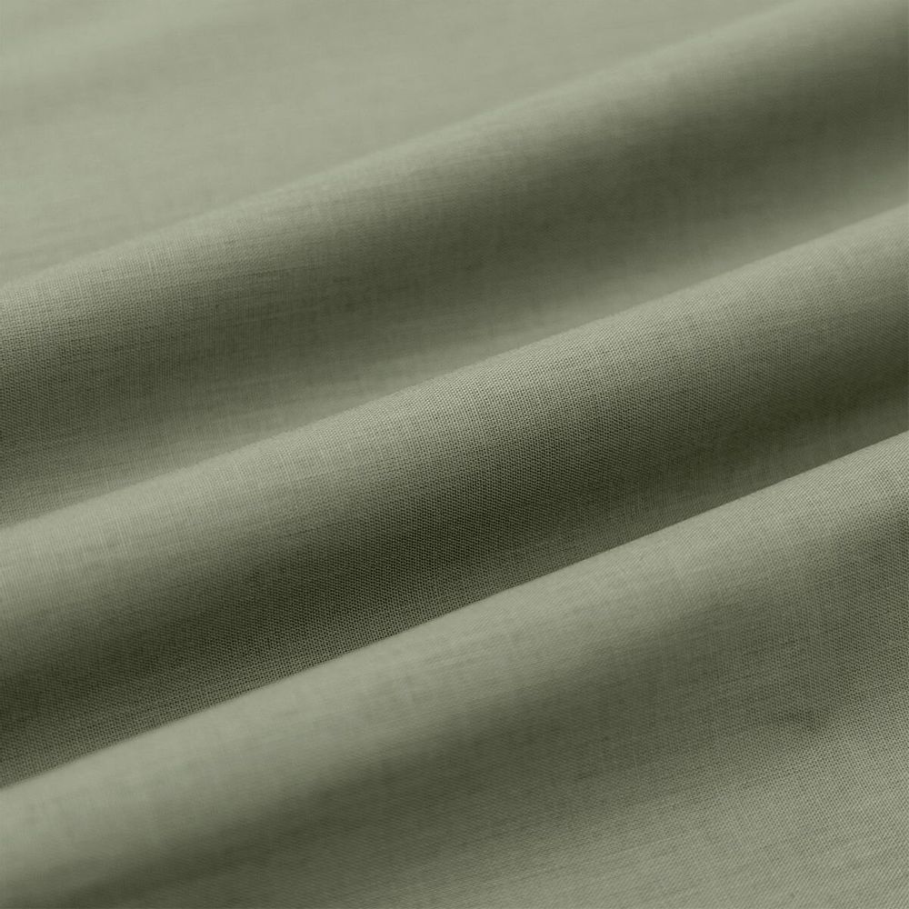 Linge de lit - Drap plat Ranforce, 150x260 cm, vert - DILIOS
