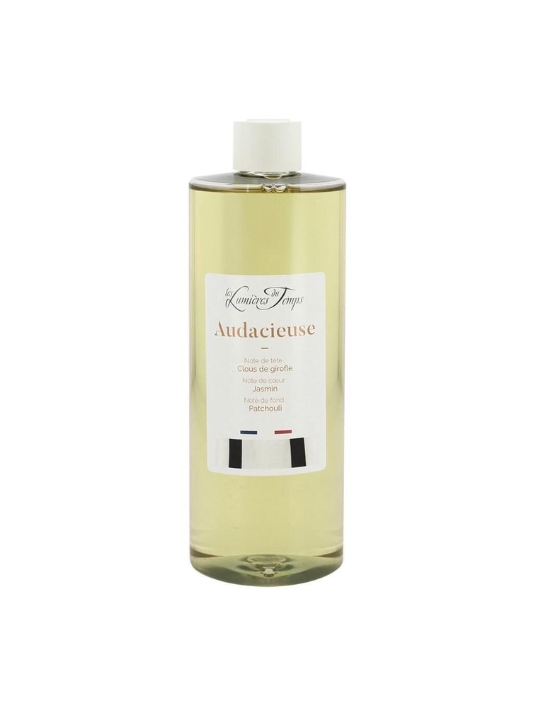 Diffuseurs de parfums - Recharge Diffuseur de Parfum Audacieuse 400 ml Opium (avec rotins) - LES LUMIERES DU TEMPS