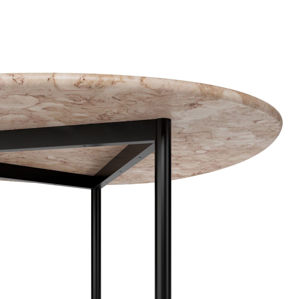 Dining Tables - AITAI – Dinning Table by Kengo Kuma With Lioz Limestone - 140 - MOR