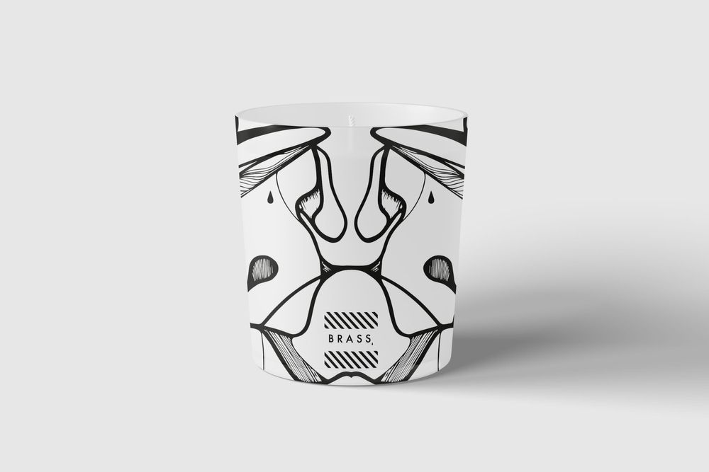 Bougies - Bougie parfumée White Bolingo - Design by BRASS - ARTDECORIS