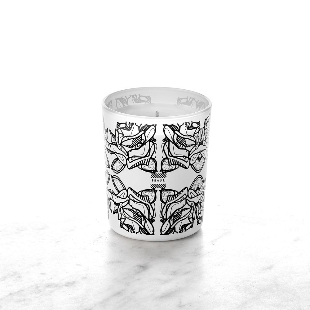 Bougies - Bougie parfumée White Bolingo - Design by BRASS - ARTDECORIS