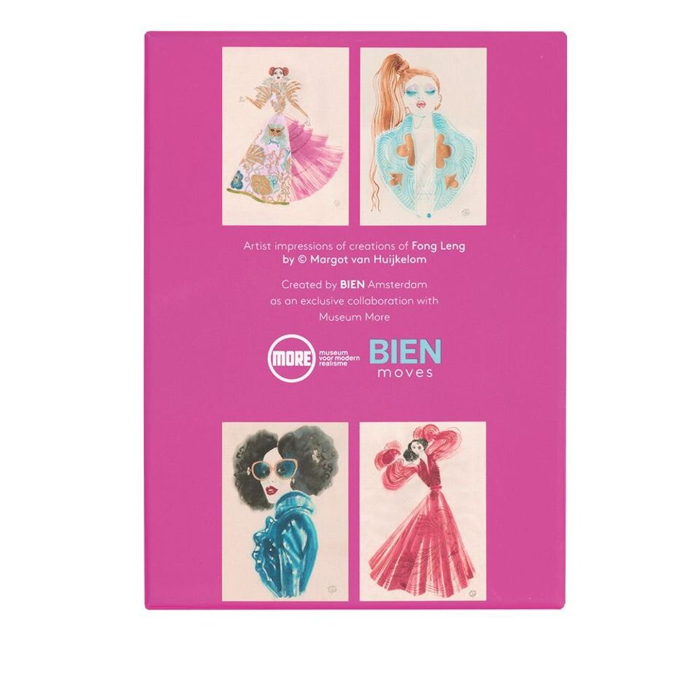 Stationery - Set of 12 Cards - Mathilde Willink & Fong Leng - BIEN MOVES