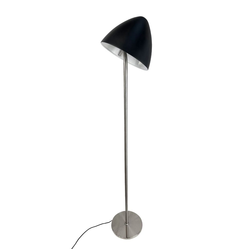 Lampadaires - Lampadaire OULU noir - acier brossé - DYBERG LARSEN