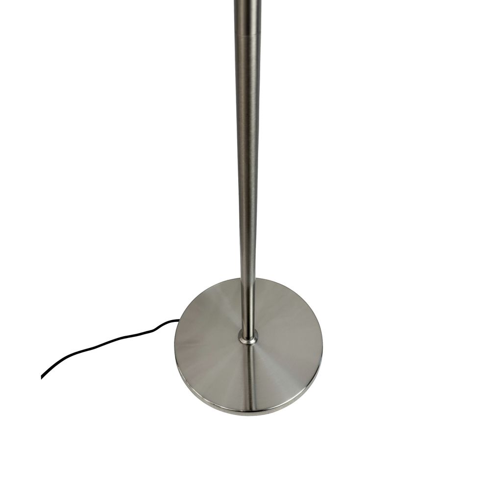 Lampadaires - Lampadaire OULU noir - acier brossé - DYBERG LARSEN