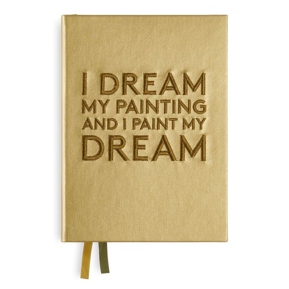 Stationery - Notebook with embroidered quote - BIEN MOVES