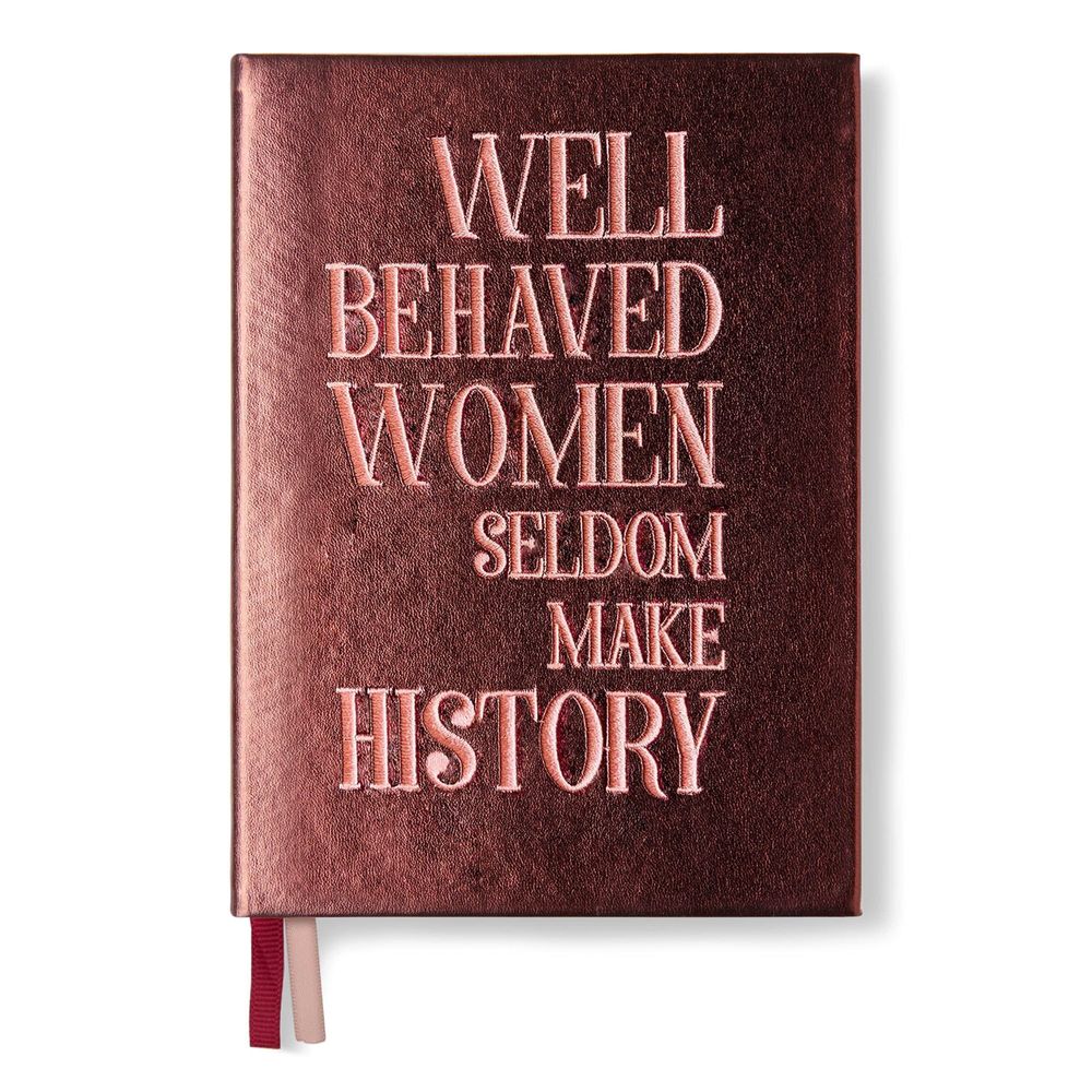 Stationery - Notebook with embroidered quote - BIEN MOVES
