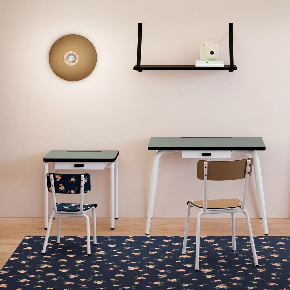 Objets de décoration - Tapis vinyle Vadim motif coloré - 120x100cm / 160x200cm - LES GAMBETTES