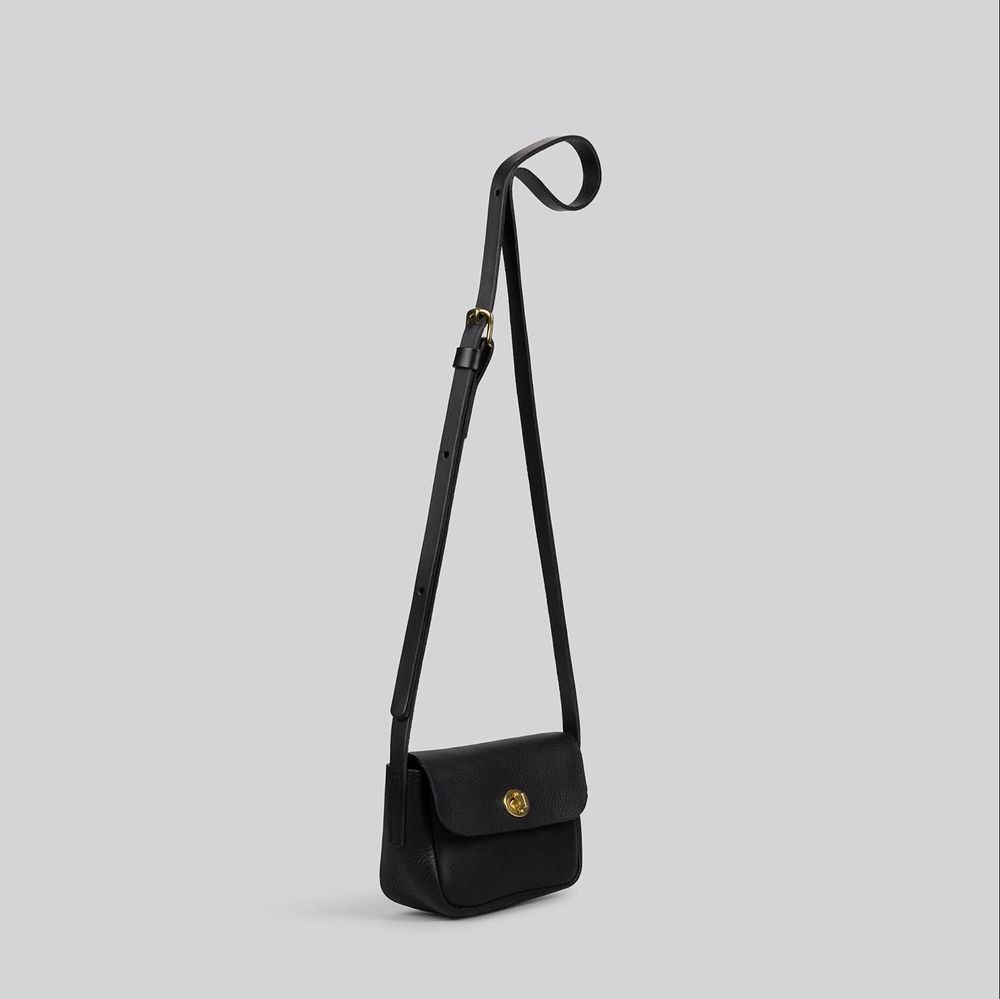 Bags and totes - Betty - Mini crossbody Leather bag in Merlot - MIMI BERRY