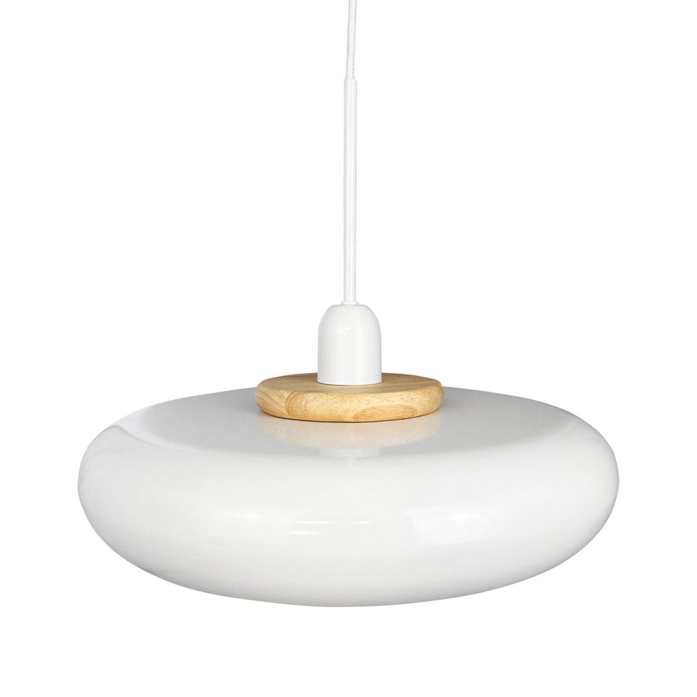 Hanging lights - Planet pendant glossy white - DYBERG LARSEN