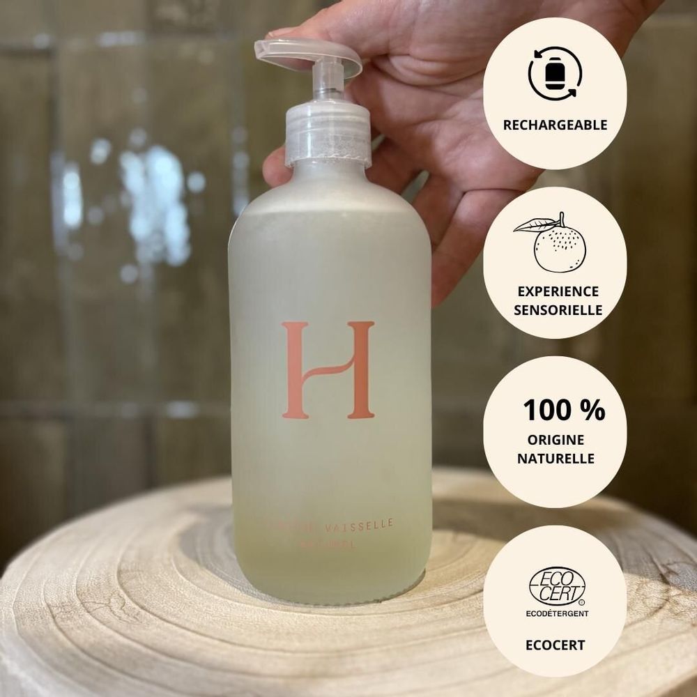 Gifts - Maquis Audacieux Dishwashing Liquid 500ml - Refillable bottle - HOSANE