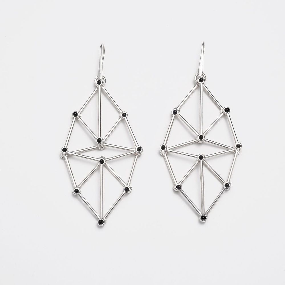 Jewelry - Web earrings - C.KARAKALPAKI