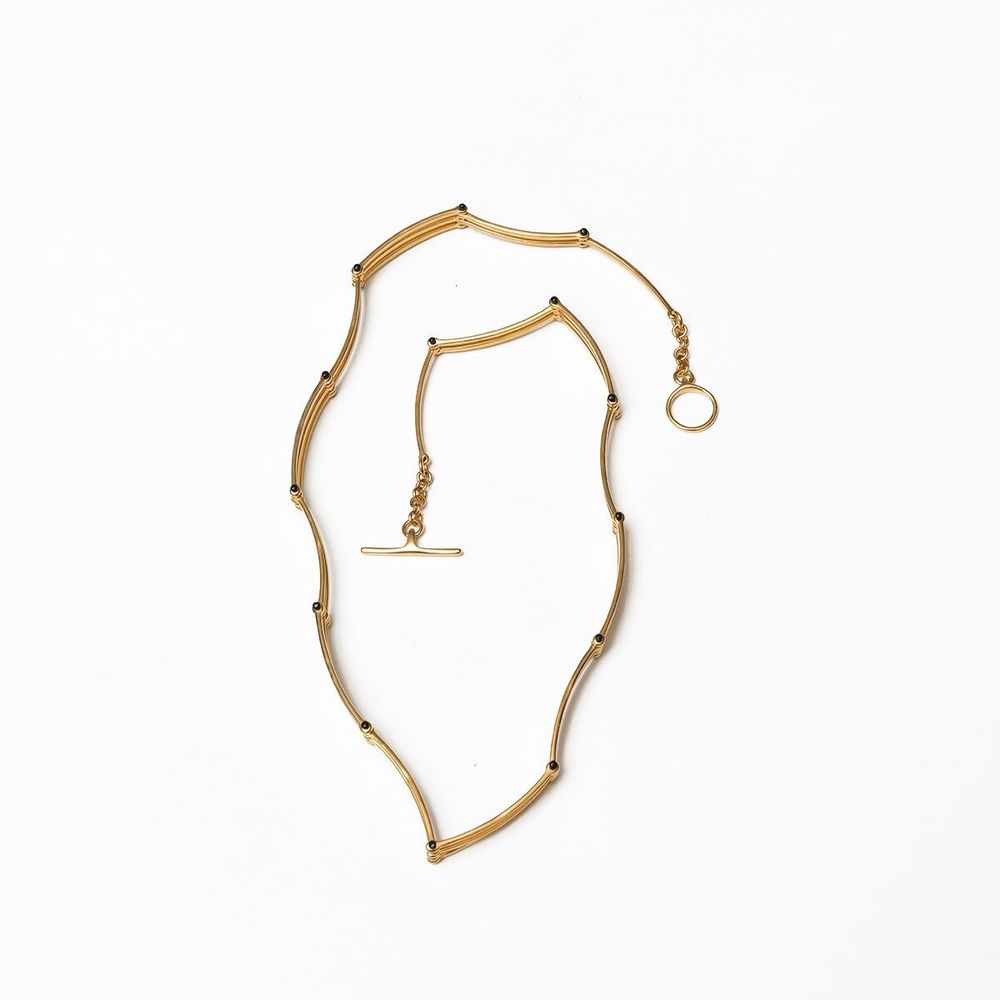 Jewelry - Curved Fence Necklace - C.KARAKALPAKI