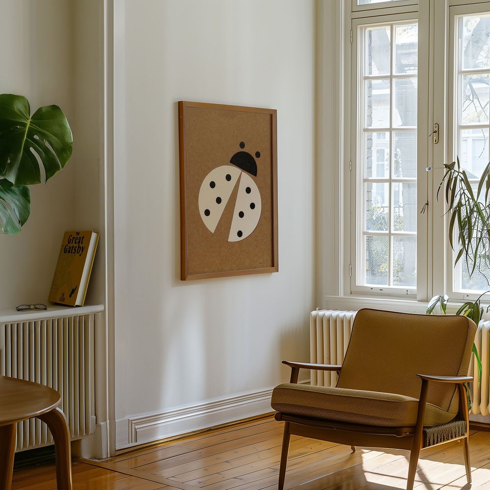 Cadeaux - COCCINELLE Carte-tableau à effeuiller OISO® - Blanc ou Kraft - OISO