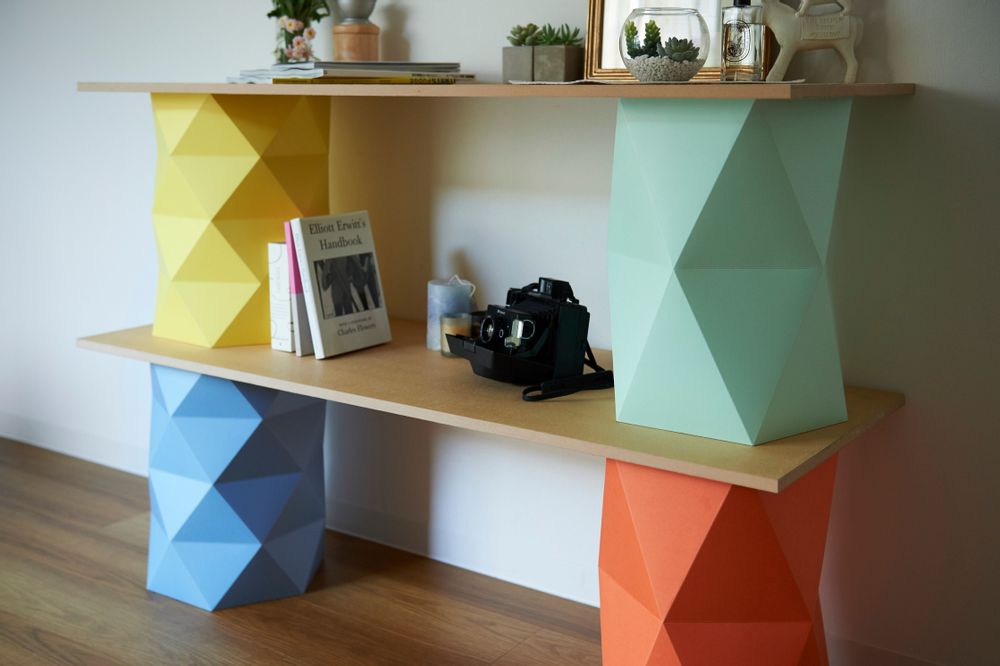 Design objects - POLY STOOL - KIRIORI