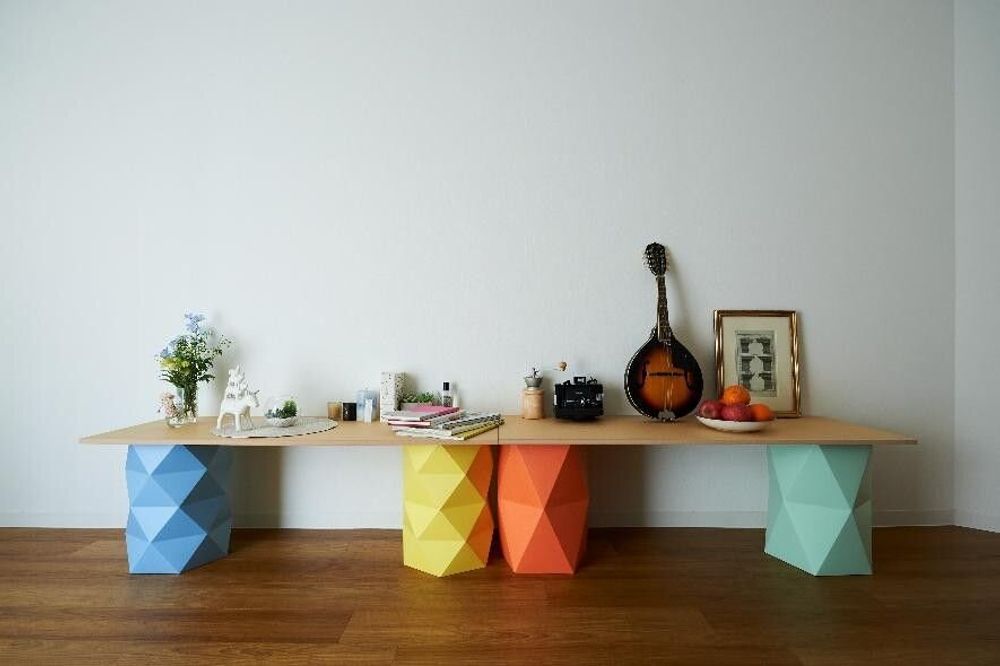 Design objects - POLY STOOL - KIRIORI