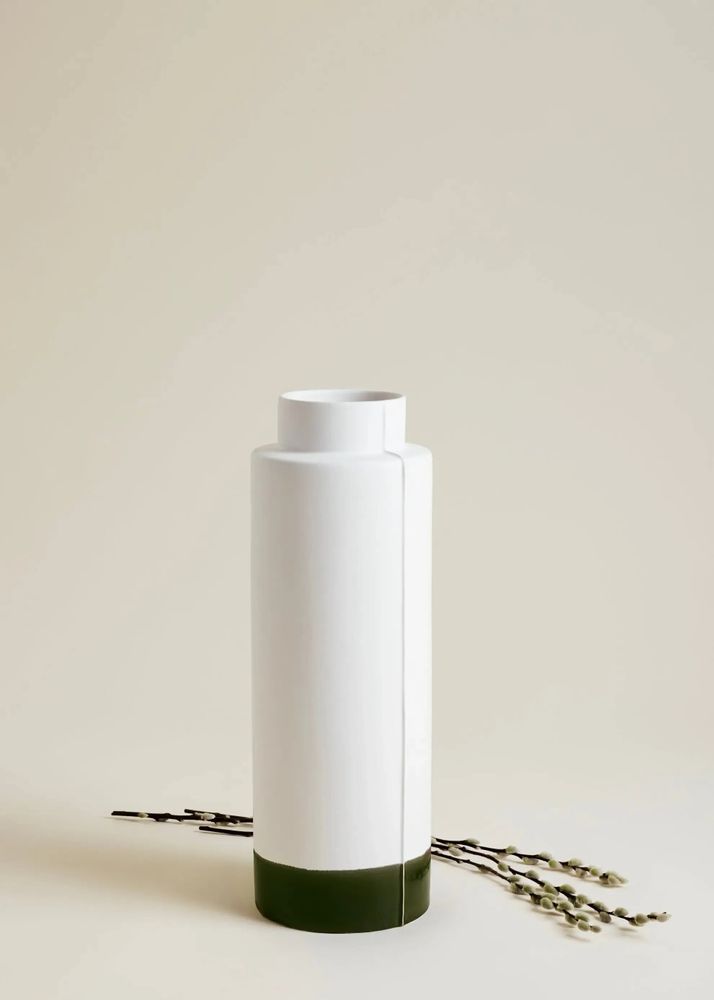 Vases - Vase Origine Grand modèle Olive Trempé - CHAROLLES