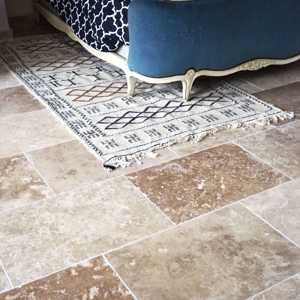 Crockery - Second Choice Travertine Tile (Natural) - 61cm x 40.6cm, 1.2cm - LIGERIO