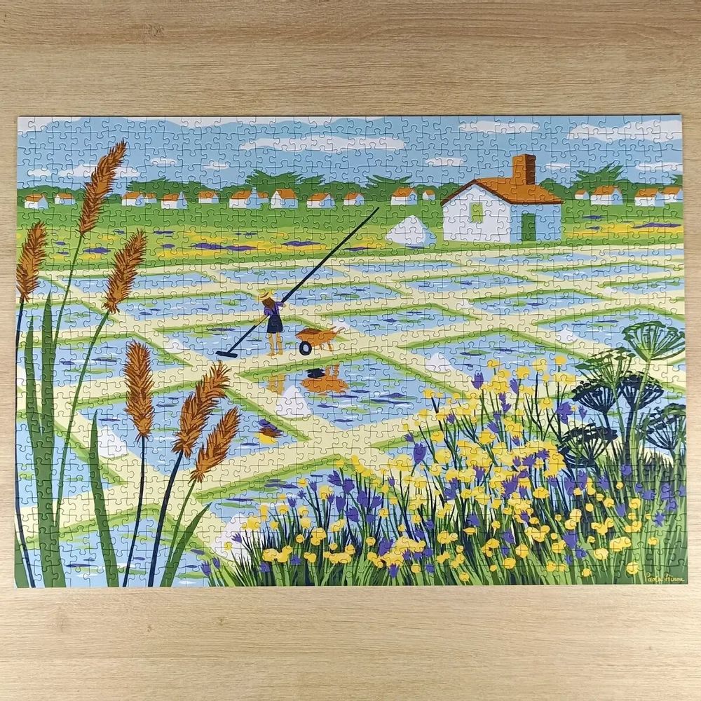 Gifts - 1000-piece puzzles: Salt Marshes - APARTÉ