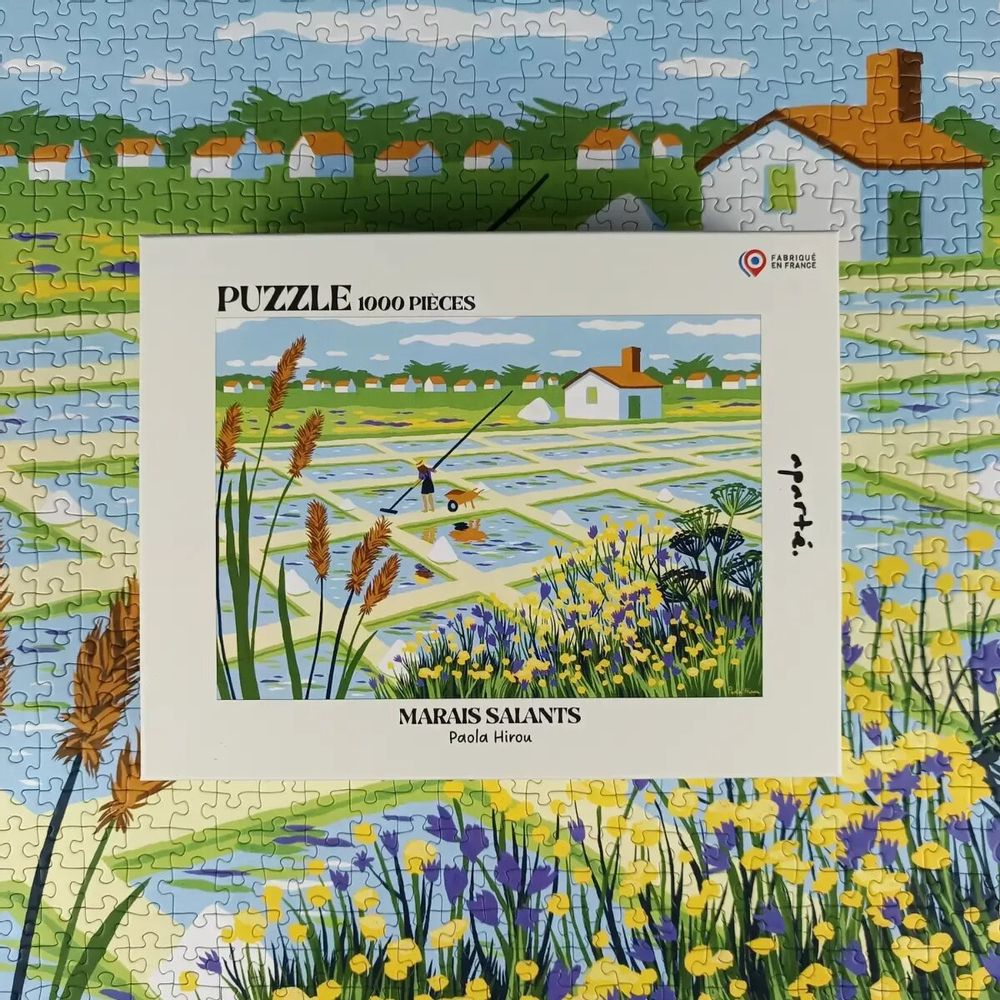 Gifts - 1000-piece puzzles: Salt Marshes - APARTÉ