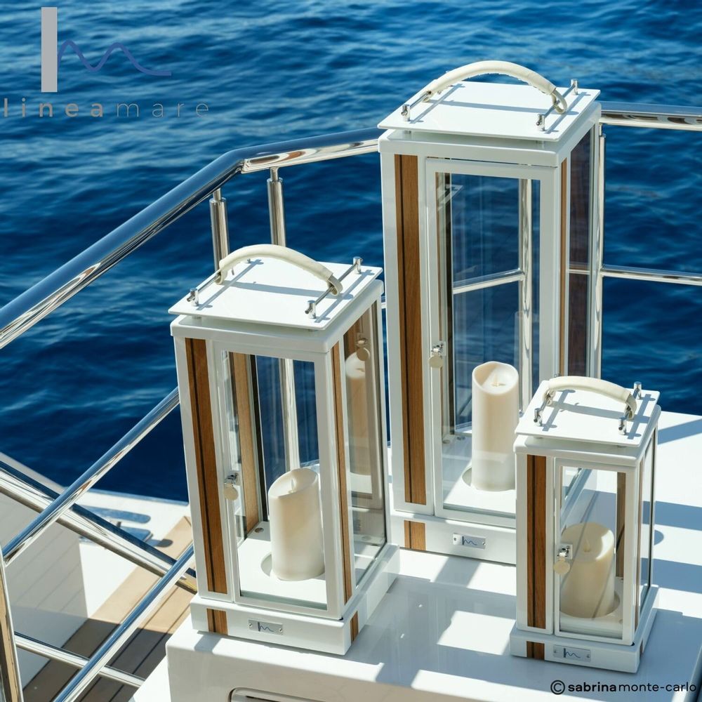 Moveable lighting - Lineamare - Lantern - Yacht Line - LINEAMARE JOHANNES VOLCKMANN