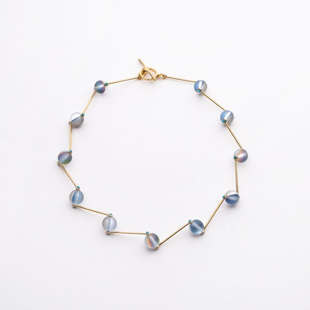 Jewelry - Spectrolite Necklace - C.KARAKALPAKI