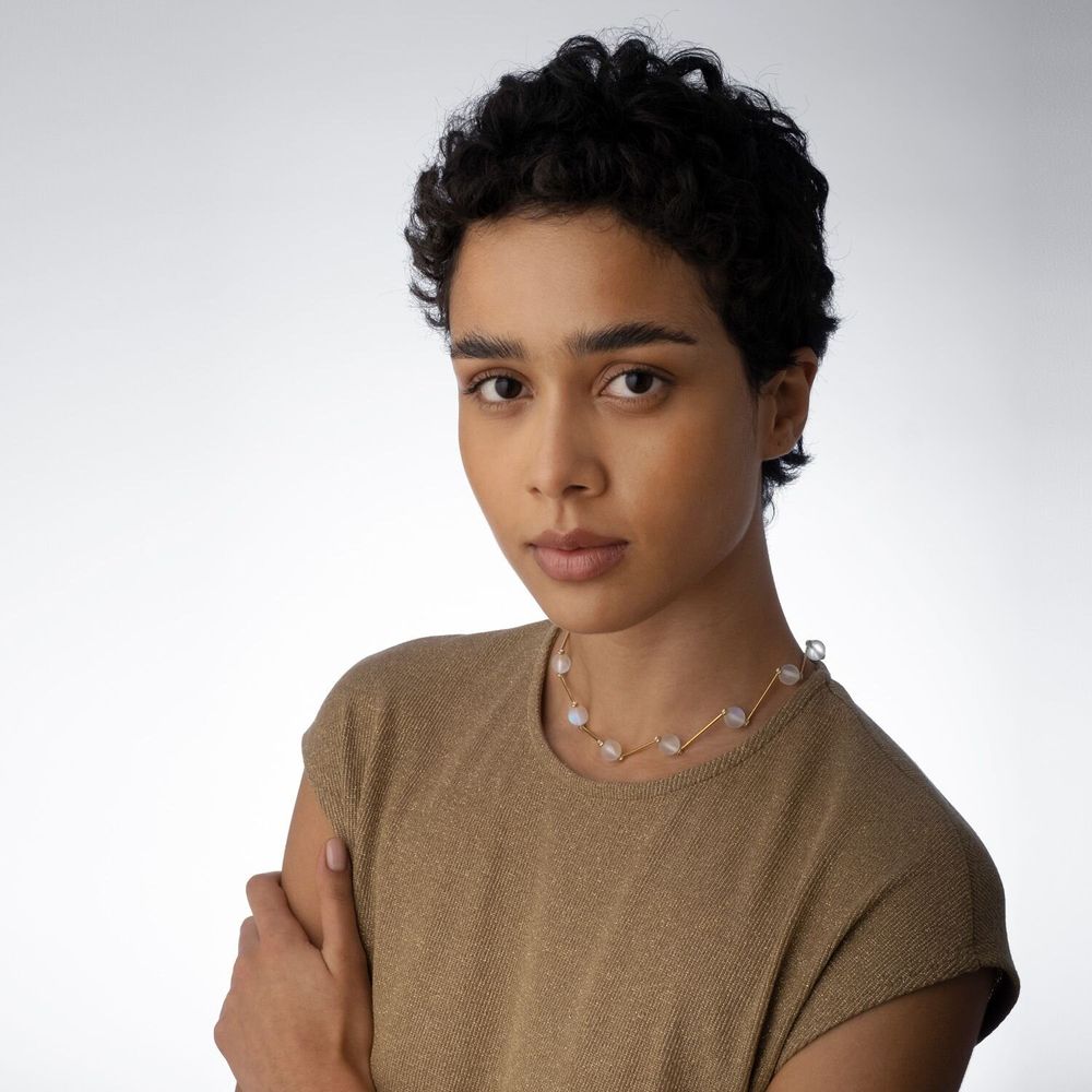 Jewelry - Spectrolite Necklace - C.KARAKALPAKI