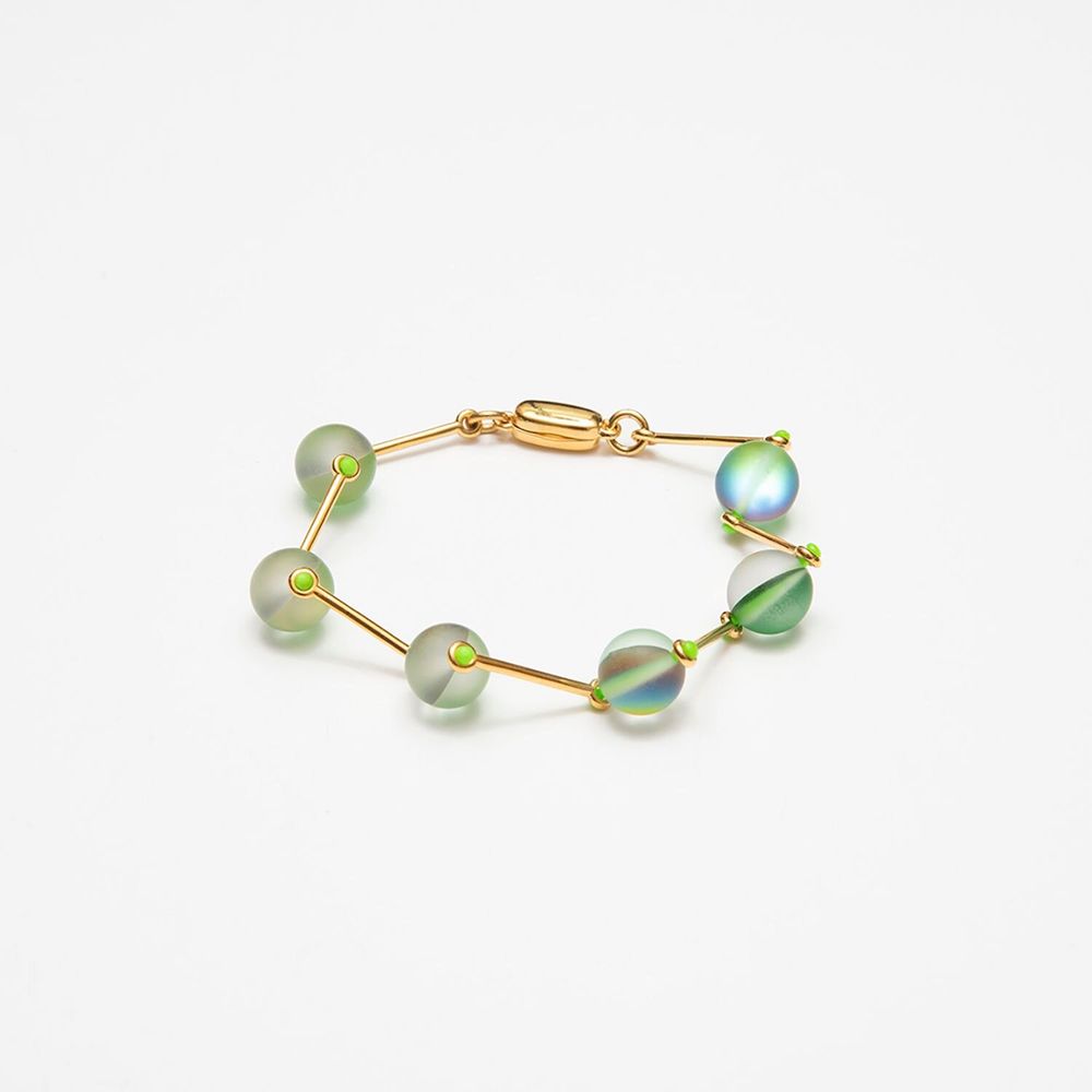 Jewelry - Spectrolite Bracelet - C.KARAKALPAKI
