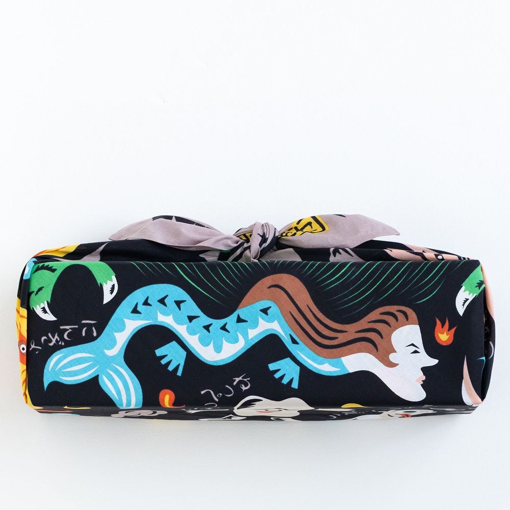 Children's arts and crafts - COCHAE musubi | Yokai : The Monsters' Night Parade Black 70cm - MUSUBI