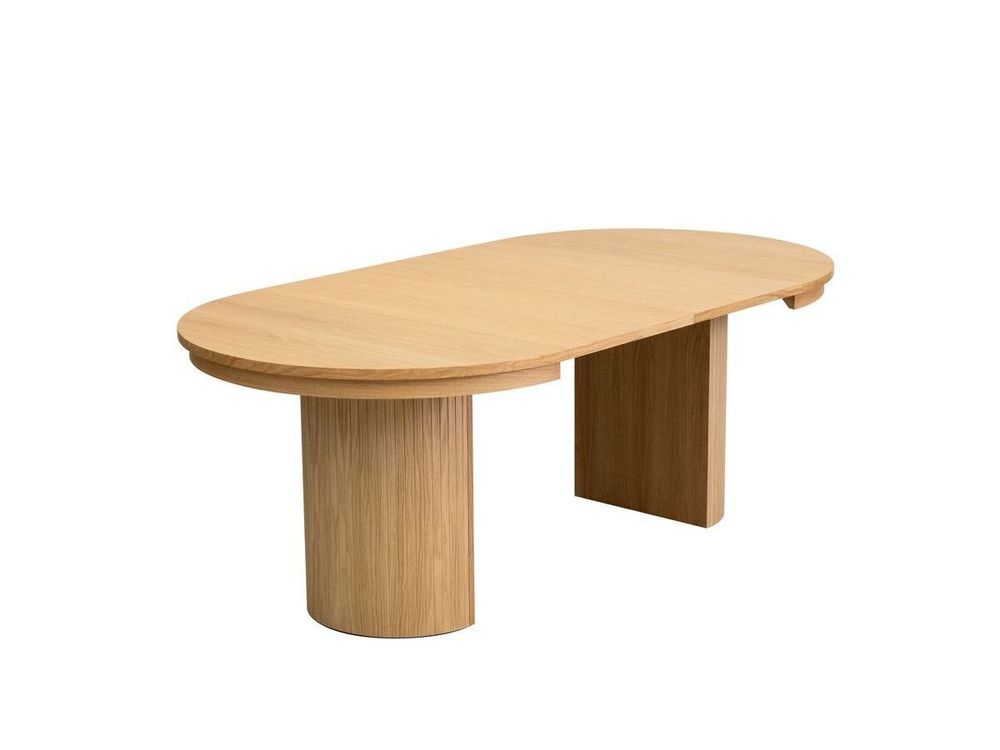 Dining Tables - PRADO set with extendable dining table 110 to 210 cm + 4 chairs - BOBOCHIC PARIS