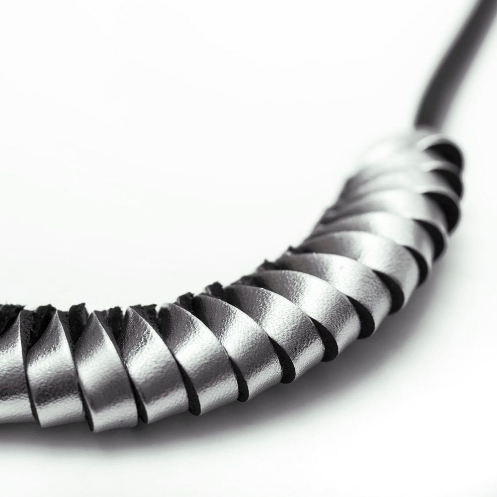 Leather goods - Half-flux Necklace Large - C.KARAKALPAKI