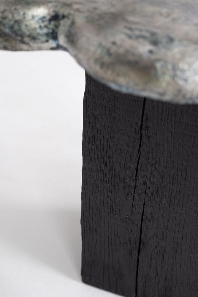 Coffee tables - Kvit — Sculptural Coffee Table with Integrated Light - PLETOSTUDIO