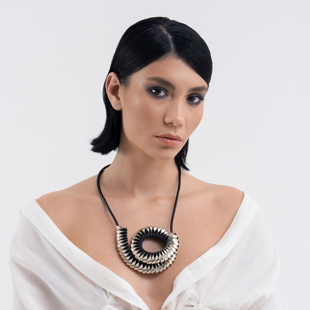 Bijoux - Collier Spiral Flux - C.KARAKALPAKI