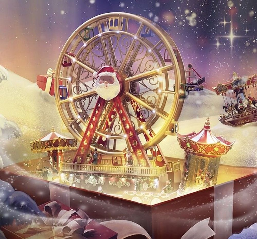 Autres décorations de Noël - Scènes de Noël - TIMSTOR  CHRISTMAS CREATIONS  NV