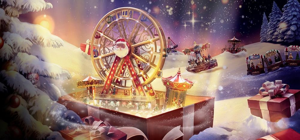 Autres décorations de Noël - Scènes de Noël - TIMSTOR  CHRISTMAS CREATIONS  NV