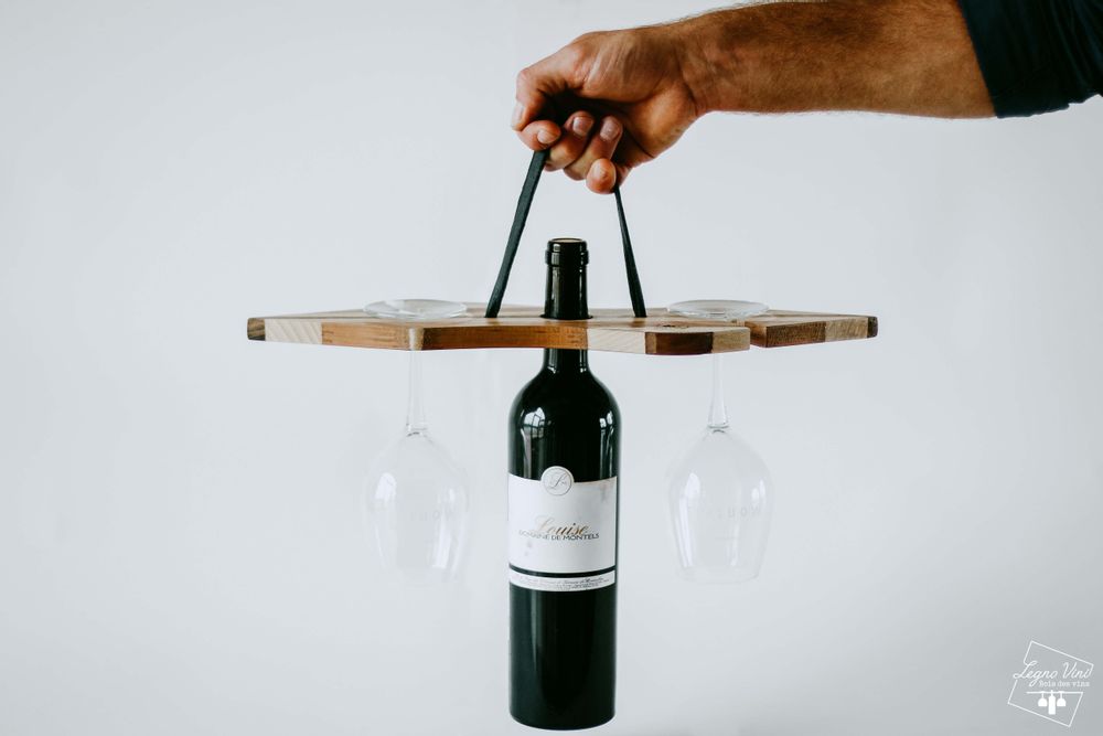 Objets design - Porte Bouteille Dandy - LEGNOVINI