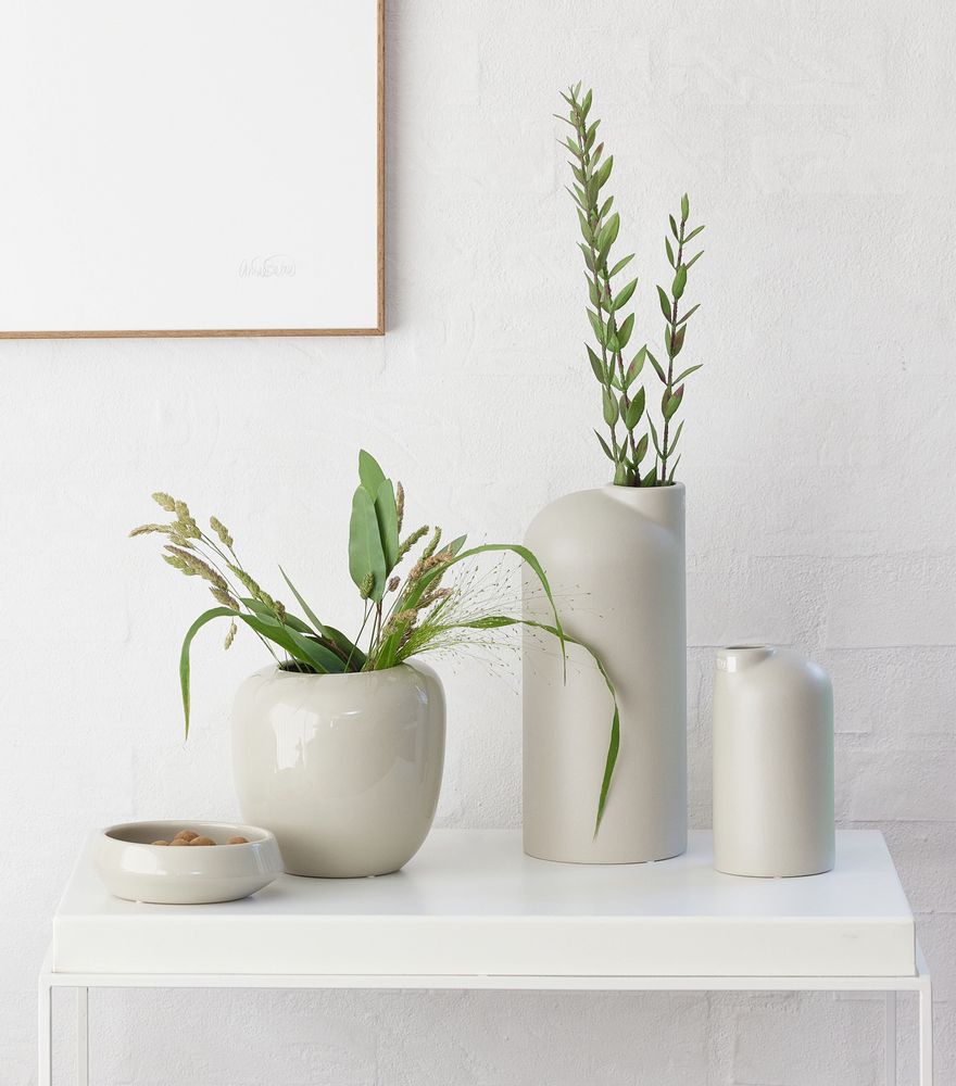 Objets design - Céramique durable et verre recyclé - OOHH BY LÜBECH LIVING