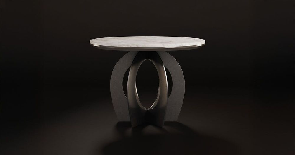 Coffee tables - Boulder Side Table - PORUS STUDIO