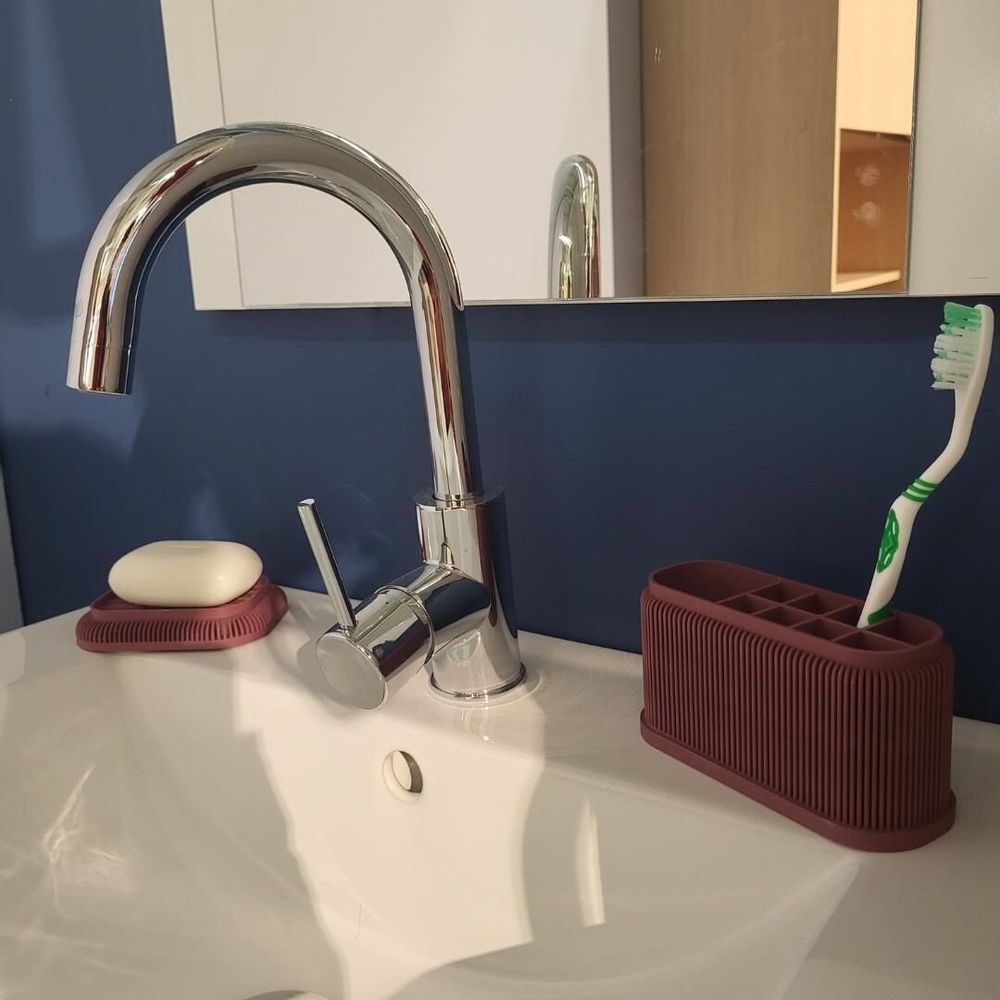 Ustensiles de cuisine - Porte-savon en 3D pour cuisine ou salle de bain - Made in France - CRÉA-TH