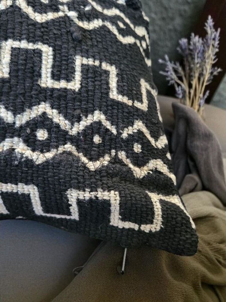 Coussins - Lignes du Sahara n° b09 - ARTISAN BY MF