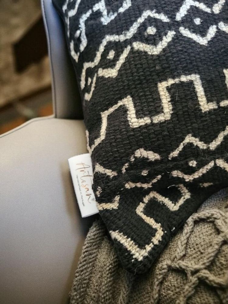 Coussins - Lignes du Sahara n° b09 - ARTISAN BY MF