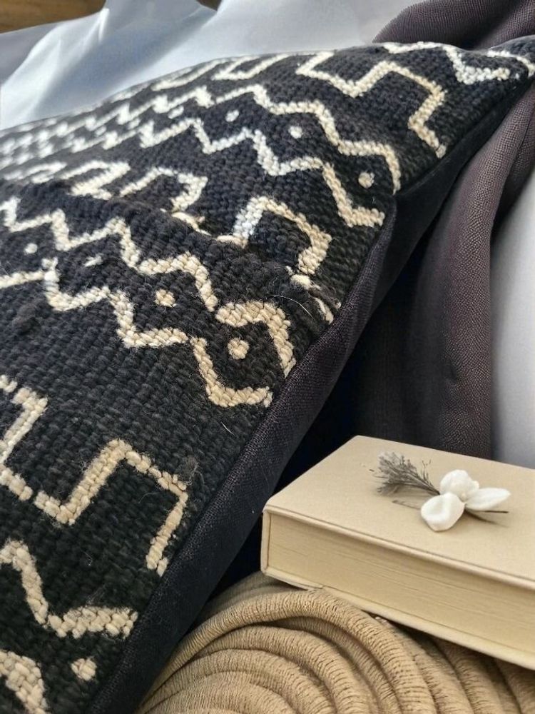 Coussins - Lignes du Sahara n° b09 - ARTISAN BY MF