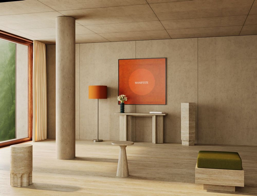 Other tables - Side table MUKES by MANIFESTE - MANIFESTE