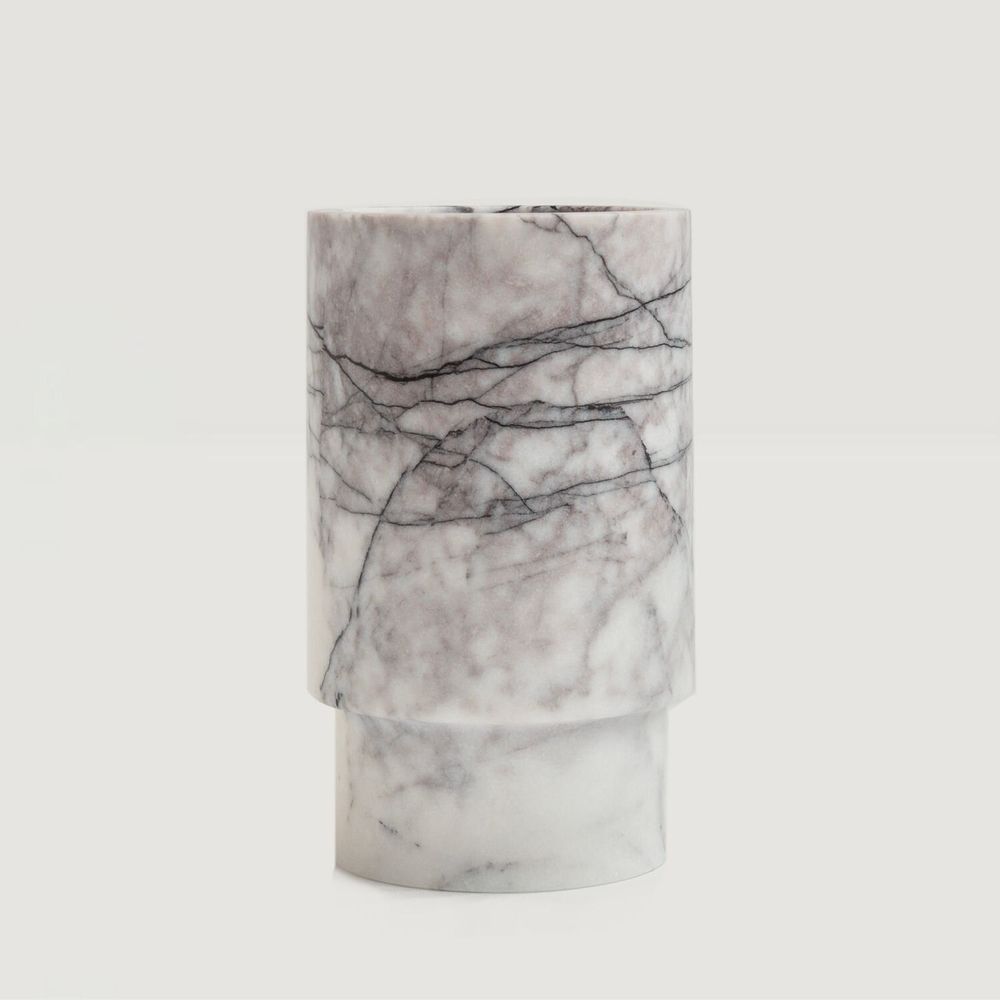 Platter and bowls - WHITE LILAC MARBLE VASE - WINE COOLER - KIWANO CONCEPT