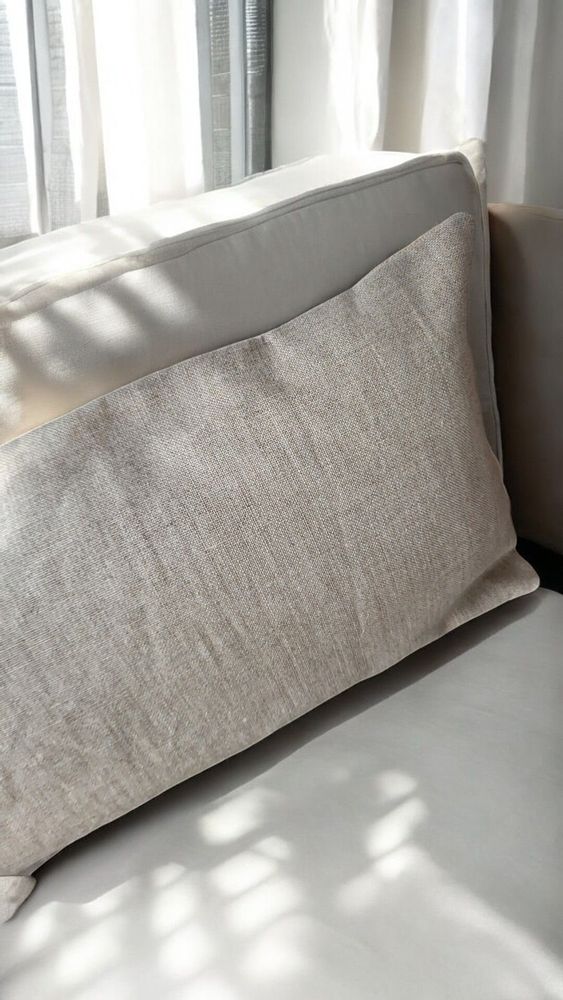Coussins - Linen Cru | Housse de coussin 30x50 cm - ARTISAN BY MF