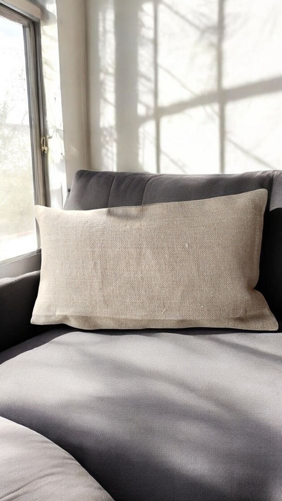 Coussins - Linen Cru | Housse de coussin 30x50 cm - ARTISAN BY MF